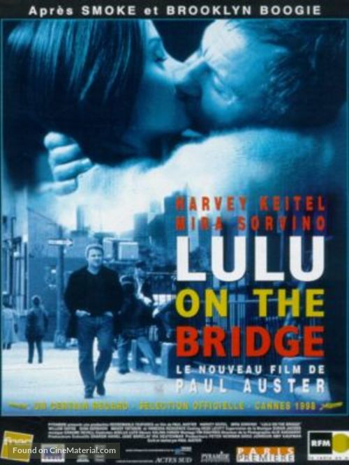Lulu on the Bridge - French poster