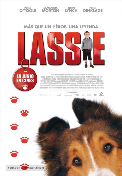 Lassie - Spanish Movie Poster