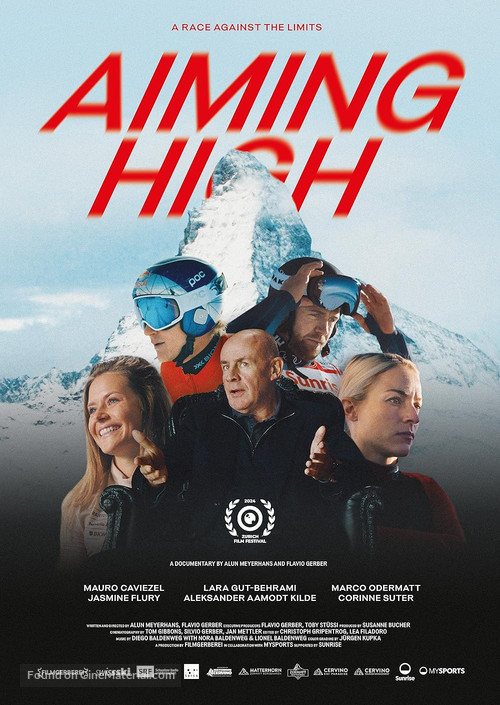 Aiming High - a race against the limits - Swiss Movie Poster