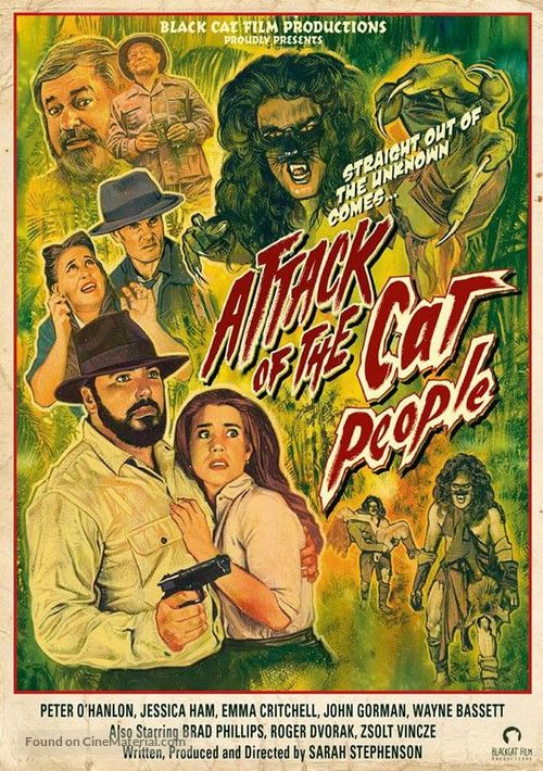 Attack of the Cat People - Australian Movie Poster