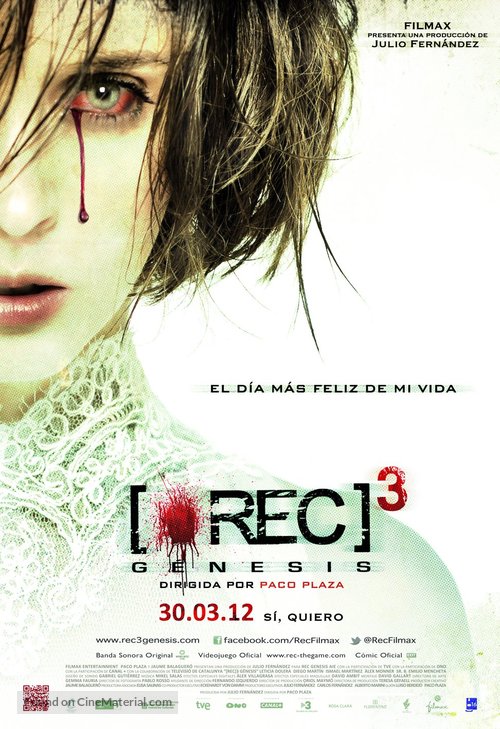 [REC]&sup3; G&eacute;nesis - Ecuadorian Movie Poster