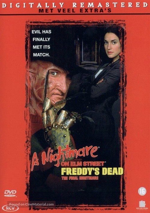 Freddy&#039;s Dead: The Final Nightmare - Dutch DVD movie cover