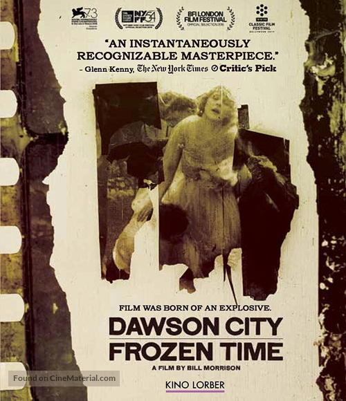 Dawson City: Frozen Time - Blu-Ray movie cover