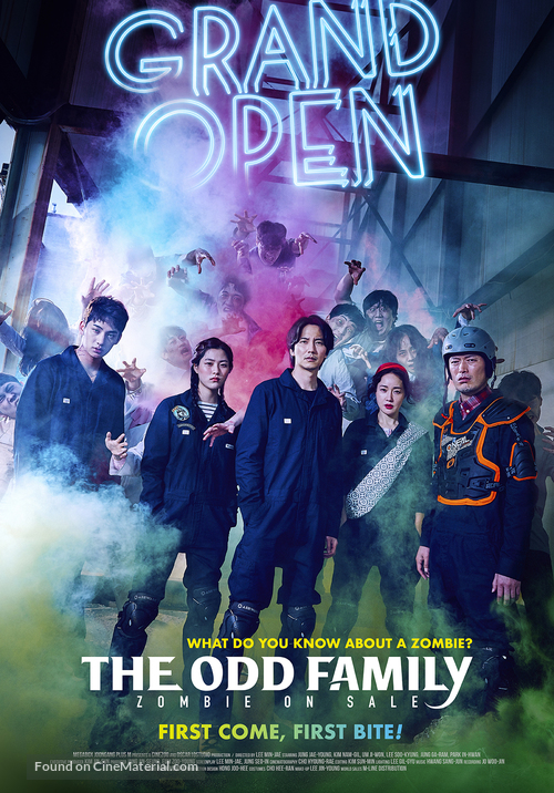 The Odd Family: Zombie on Sale - South Korean Movie Poster