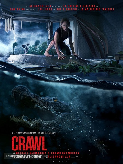 Crawl - French Movie Poster