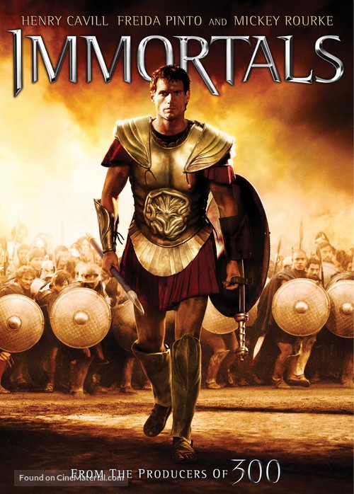 Immortals - DVD movie cover