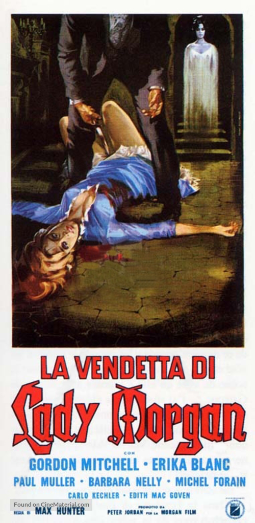 La vendetta di Lady Morgan - Italian Movie Poster