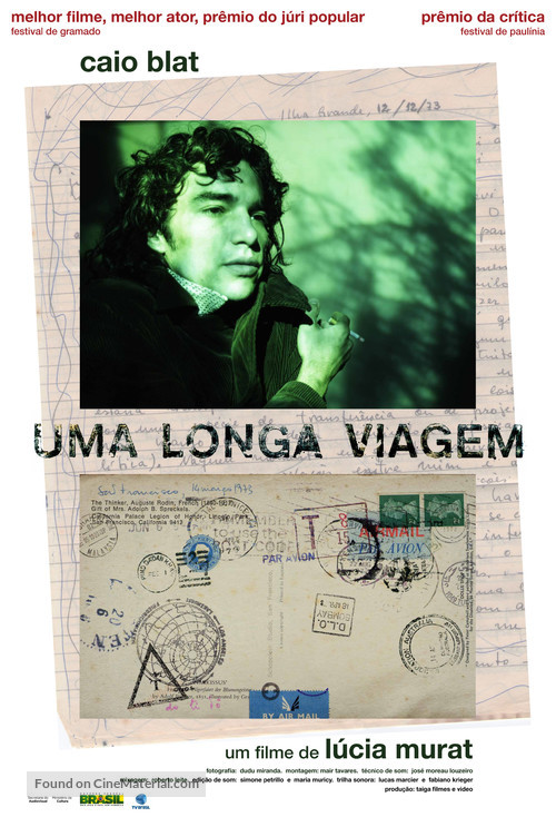 A Long Journey - Brazilian Movie Poster