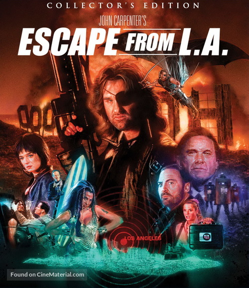 Escape from L.A. - Blu-Ray movie cover