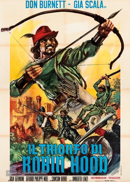 Il trionfo di Robin Hood - Italian Movie Poster