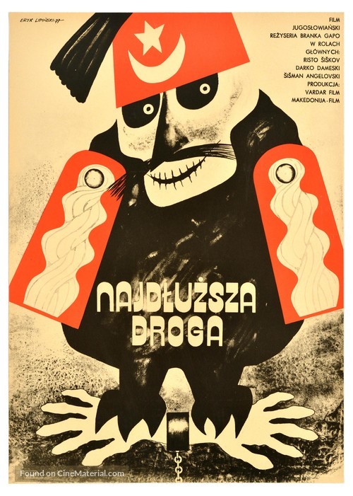 Najdolgiot pat - Polish Movie Poster