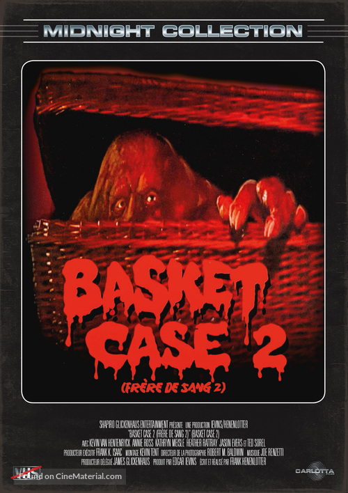 Basket Case 2 - French VHS movie cover