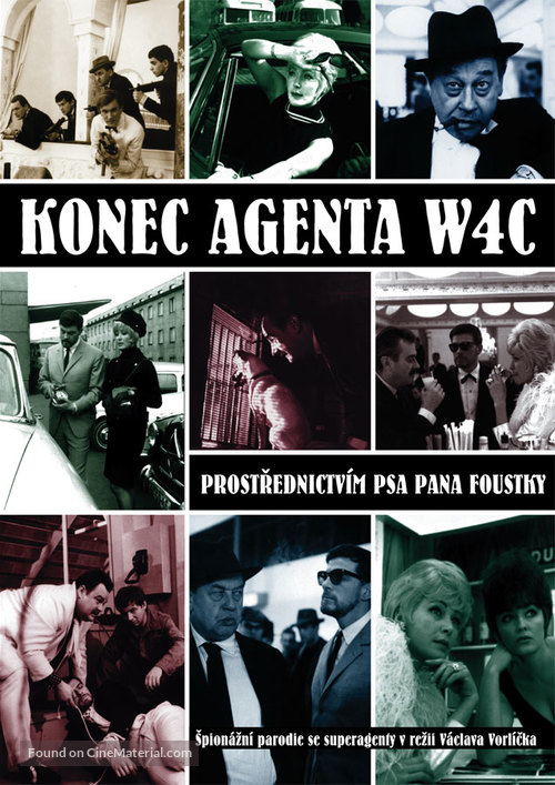 Konec agenta W4C prostrednictv&iacute;m psa pana Foustky - Czech DVD movie cover