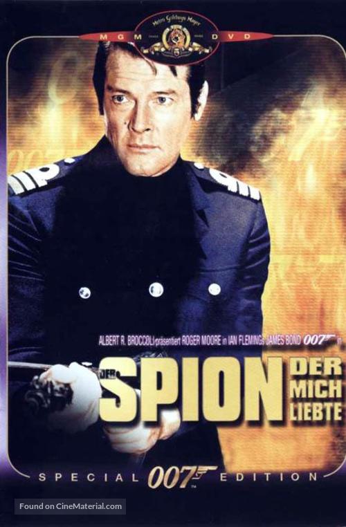 The Spy Who Loved Me - German DVD movie cover