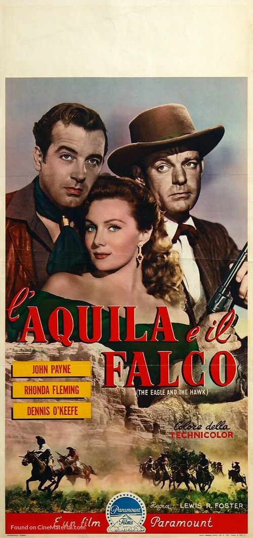 The Eagle and the Hawk - Italian Movie Poster