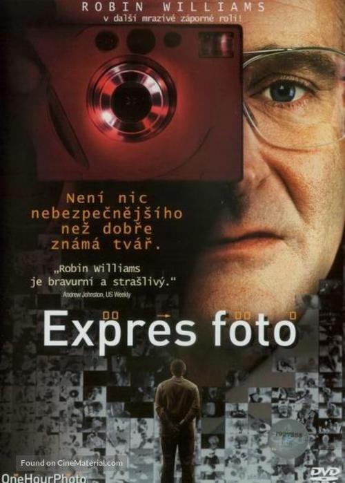 One Hour Photo - Czech DVD movie cover