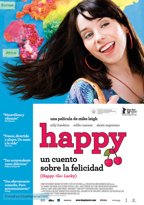 Happy-Go-Lucky - Spanish Movie Poster