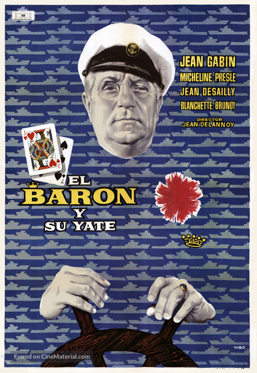 Le baron de l&#039;&eacute;cluse - Spanish Movie Poster