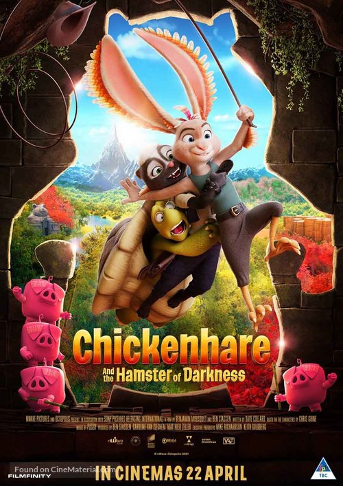 Chickenhare and the Hamster of Darkness - South African Movie Poster