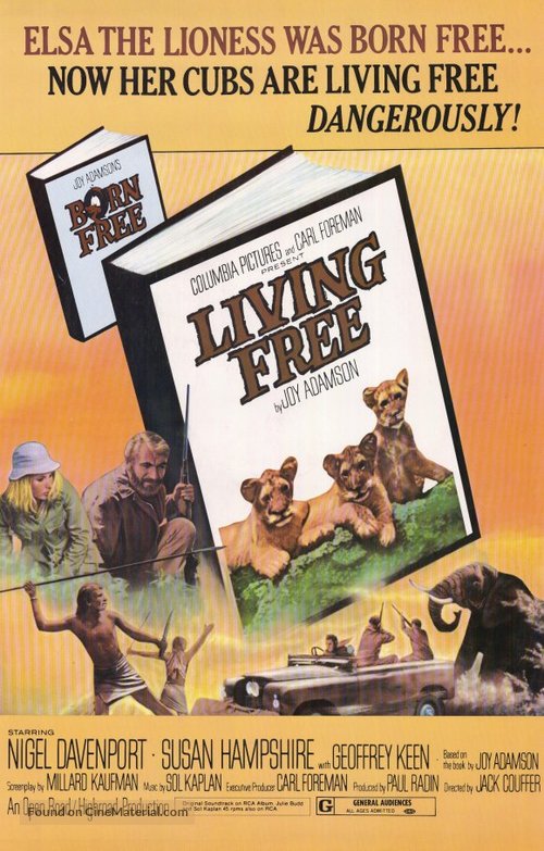 Living Free - Movie Poster