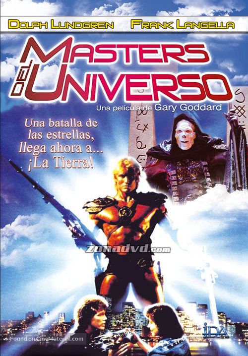 Masters Of The Universe - Spanish Movie Cover