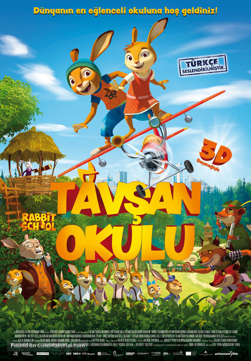 Die H&auml;schenschule - Turkish Movie Poster