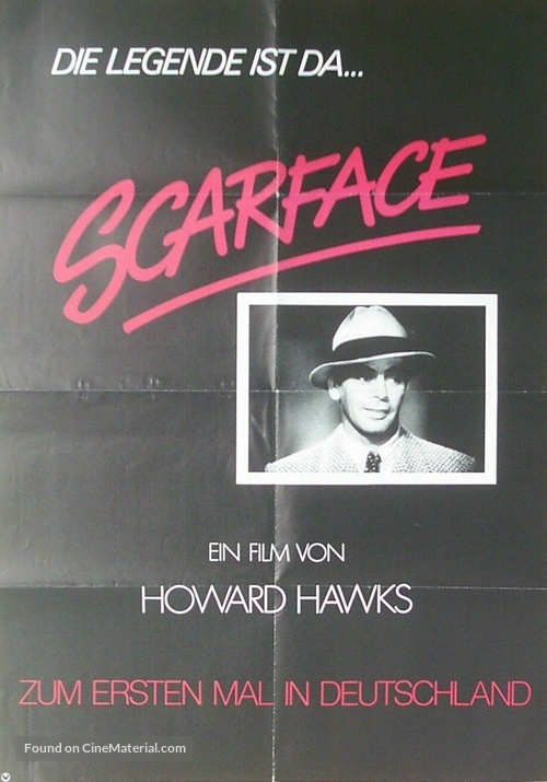 Scarface - German Movie Poster