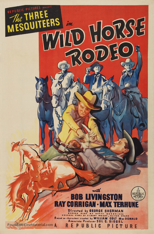 Wild Horse Rodeo - Movie Poster