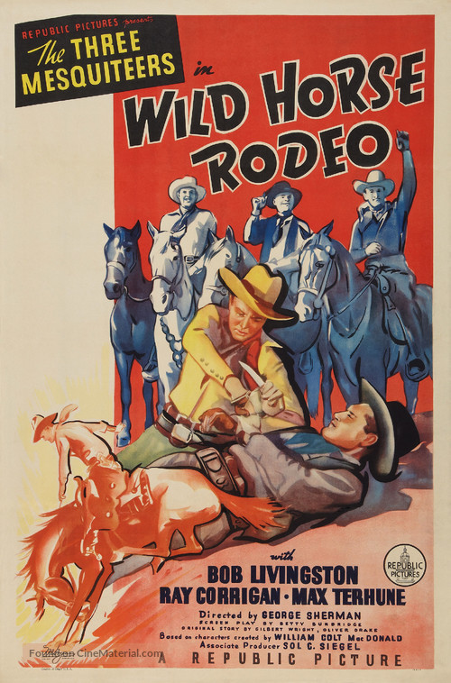 Wild Horse Rodeo - Movie Poster