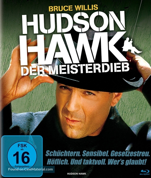 Hudson Hawk - German Blu-Ray movie cover