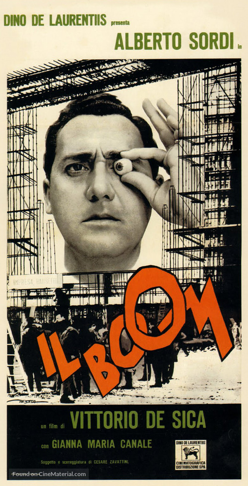 Boom, Il - Italian Movie Poster