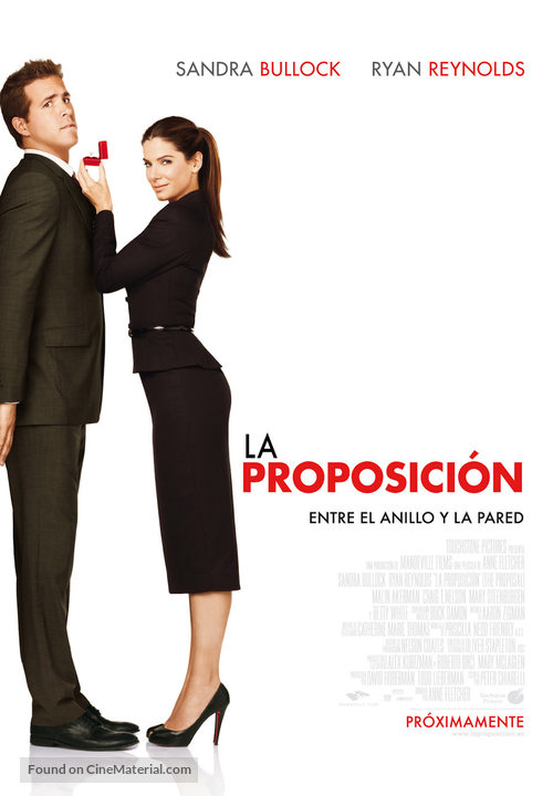 The Proposal - Spanish Movie Poster