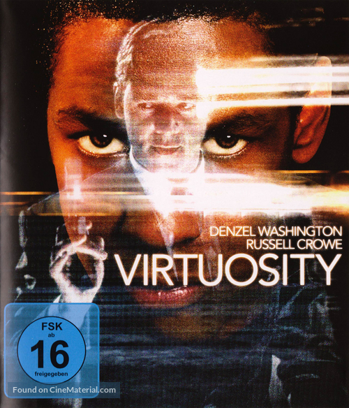 Virtuosity - German Blu-Ray movie cover