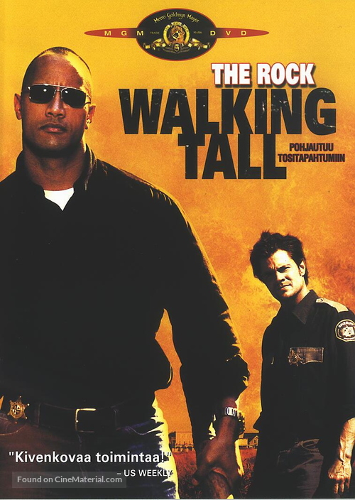 Walking Tall - Finnish DVD movie cover