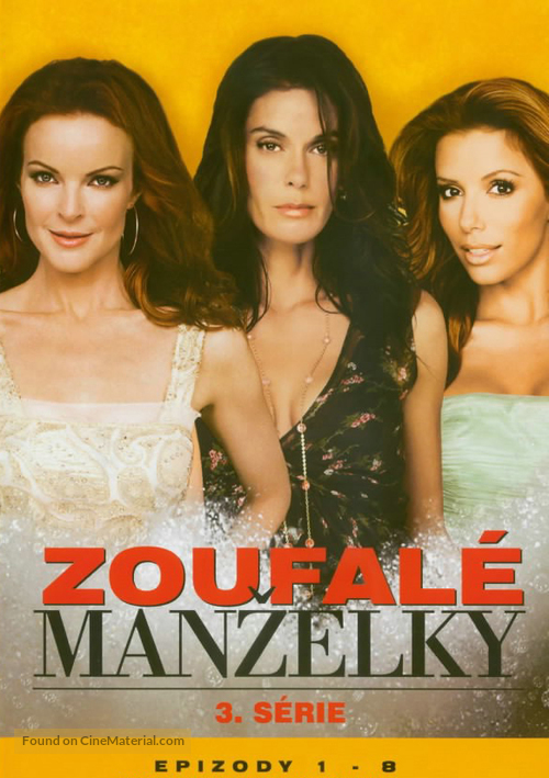 &quot;Desperate Housewives&quot; - Czech DVD movie cover