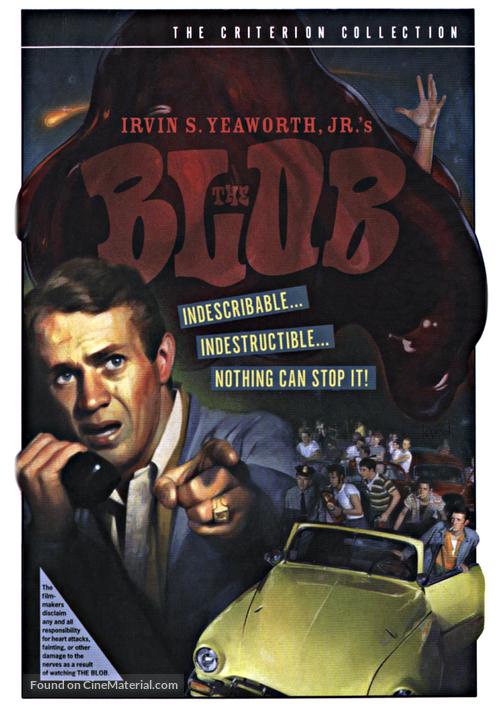 The Blob - DVD movie cover