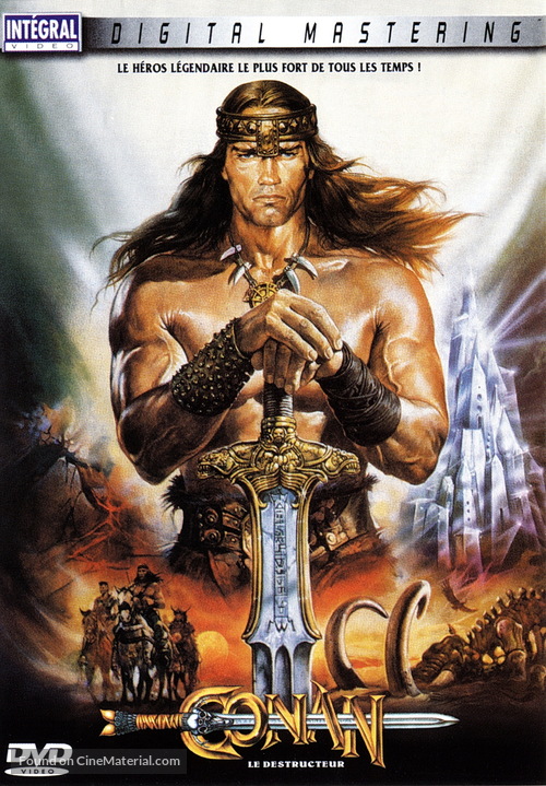 Conan The Destroyer - French Movie Cover