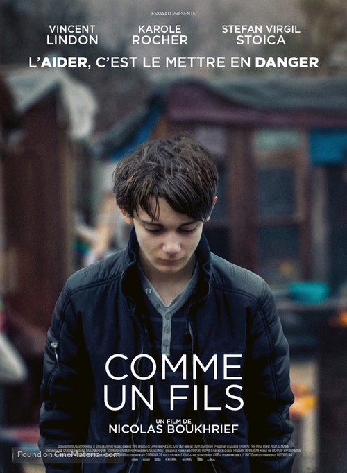 Comme un fils - French Movie Poster