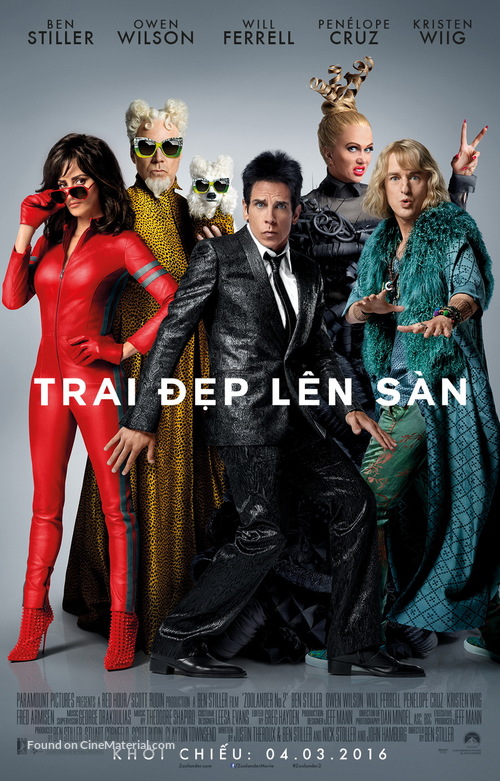 Zoolander 2 - Vietnamese Movie Poster