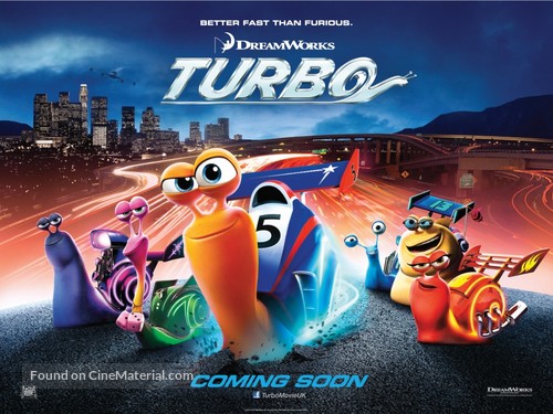 Turbo - British Movie Poster