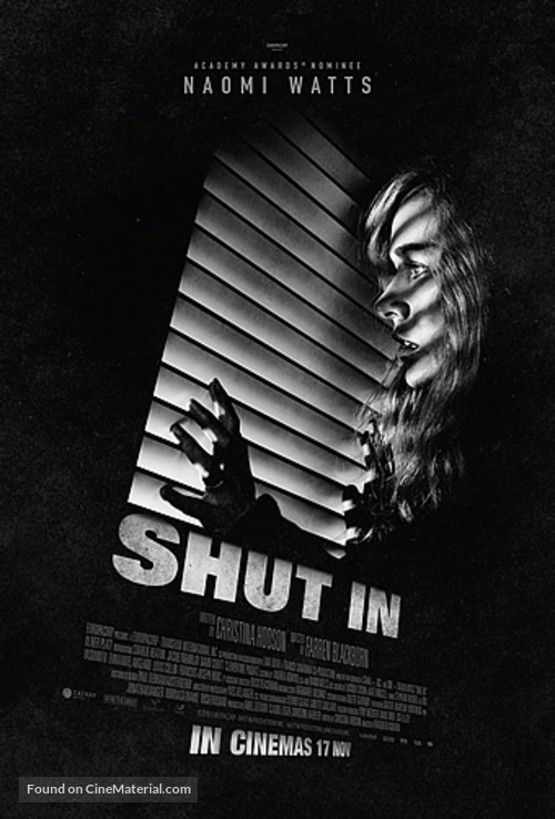 Shut In - British Movie Poster