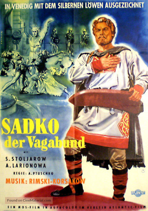 Sadko - German Movie Poster