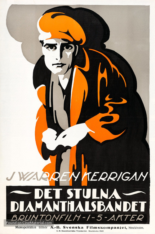 The Stool Pigeon - Swedish Movie Poster