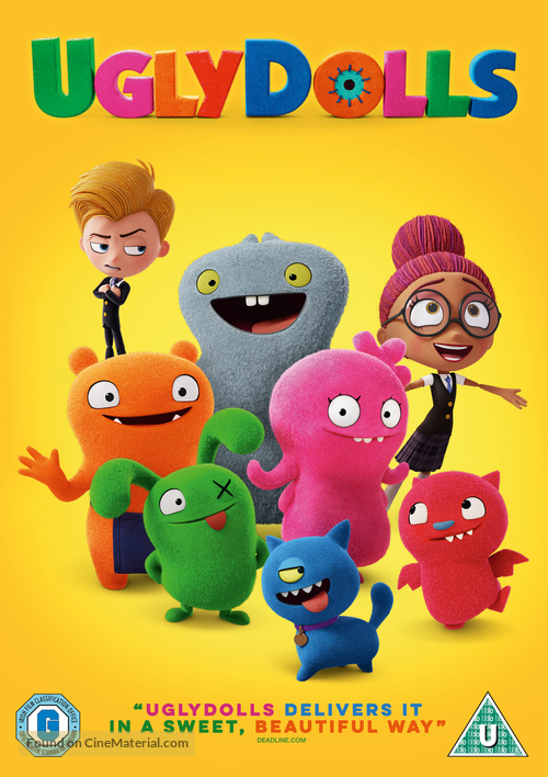 UglyDolls - British DVD movie cover