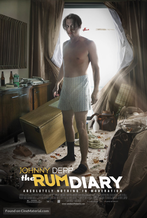 The Rum Diary - Theatrical movie poster