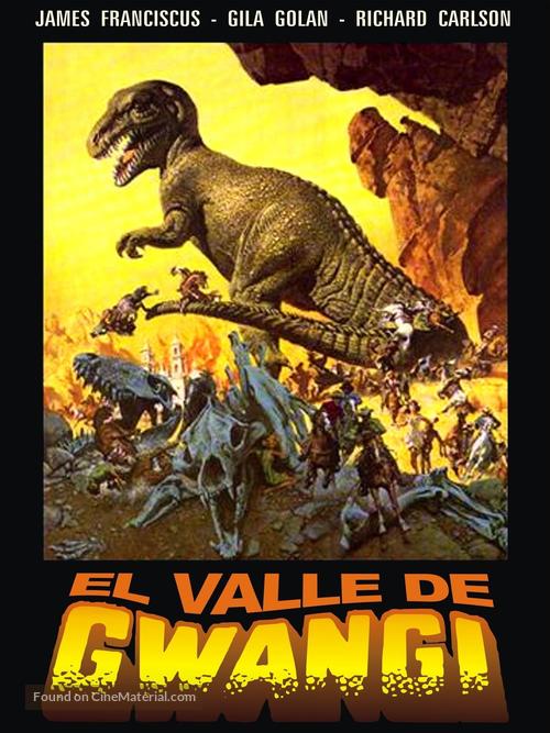 The Valley of Gwangi - Spanish DVD movie cover