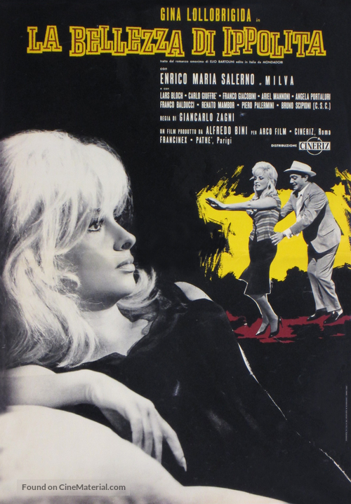 La bellezza d&#039;Ippolita - Italian Movie Poster