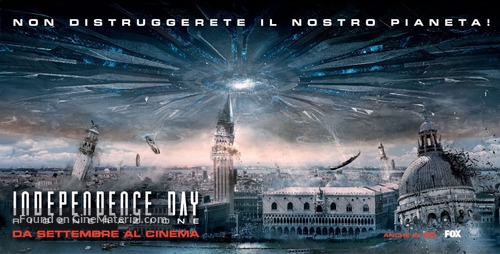Independence Day: Resurgence - Italian Movie Poster