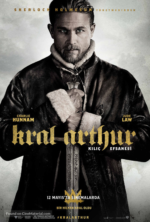 King Arthur: Legend of the Sword - Turkish Movie Poster