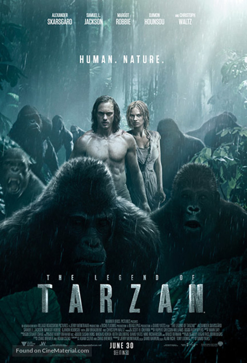 The Legend of Tarzan - Philippine Movie Poster